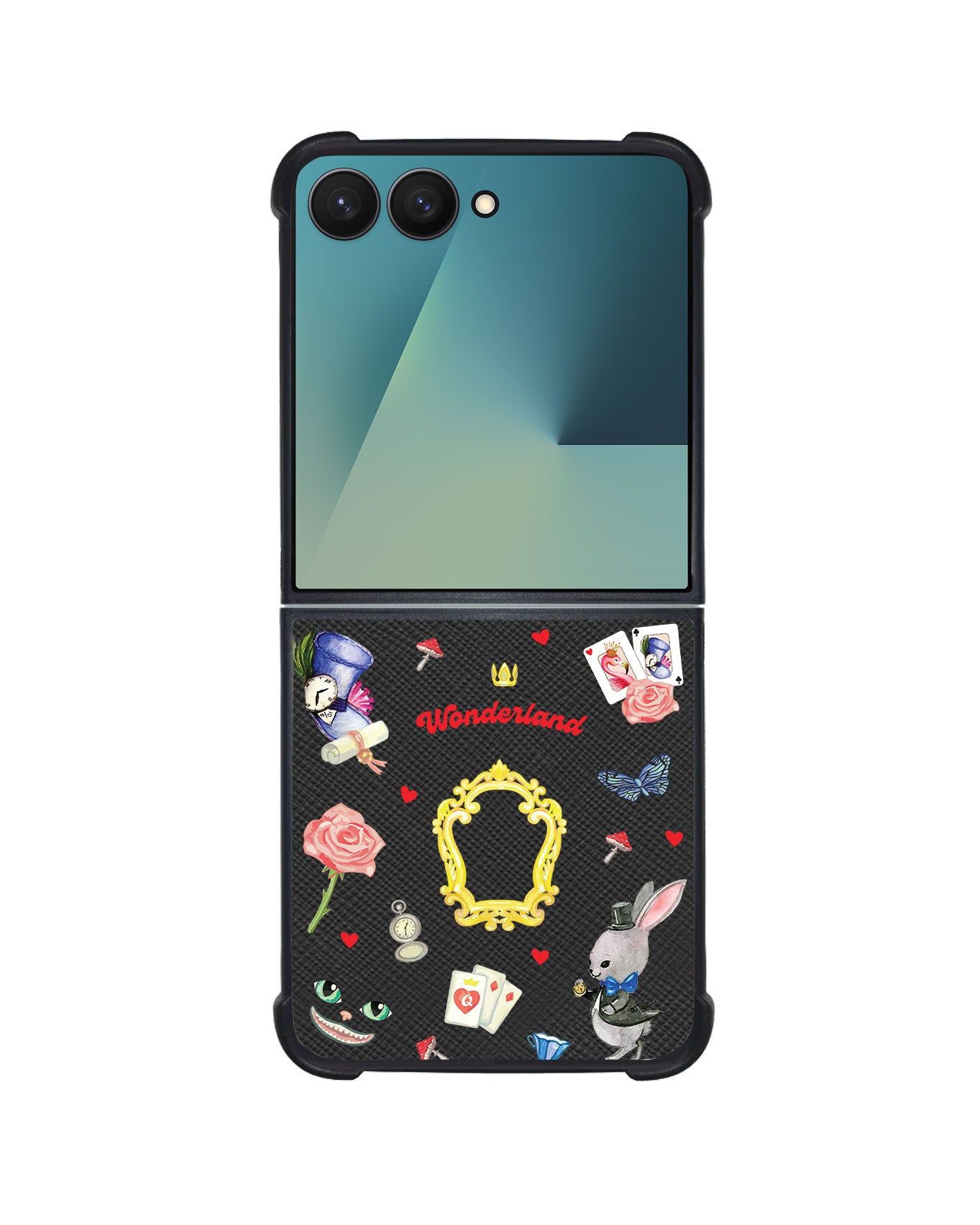 Android Flip / Fold Leather Grip - Wonderland