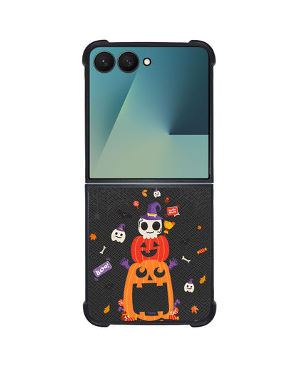 Android Flip / Fold Leather Grip - Halloween