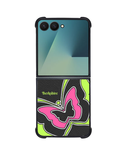 Android Flip / Fold Leather Grip - Butterfly Mirror 3.0