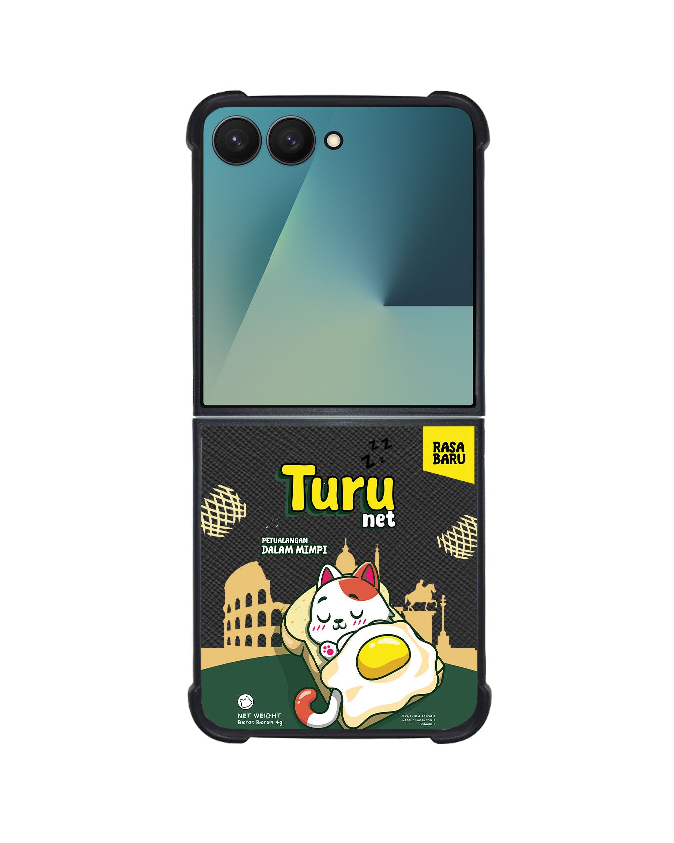 Android Flip / Fold Leather Grip - Turu