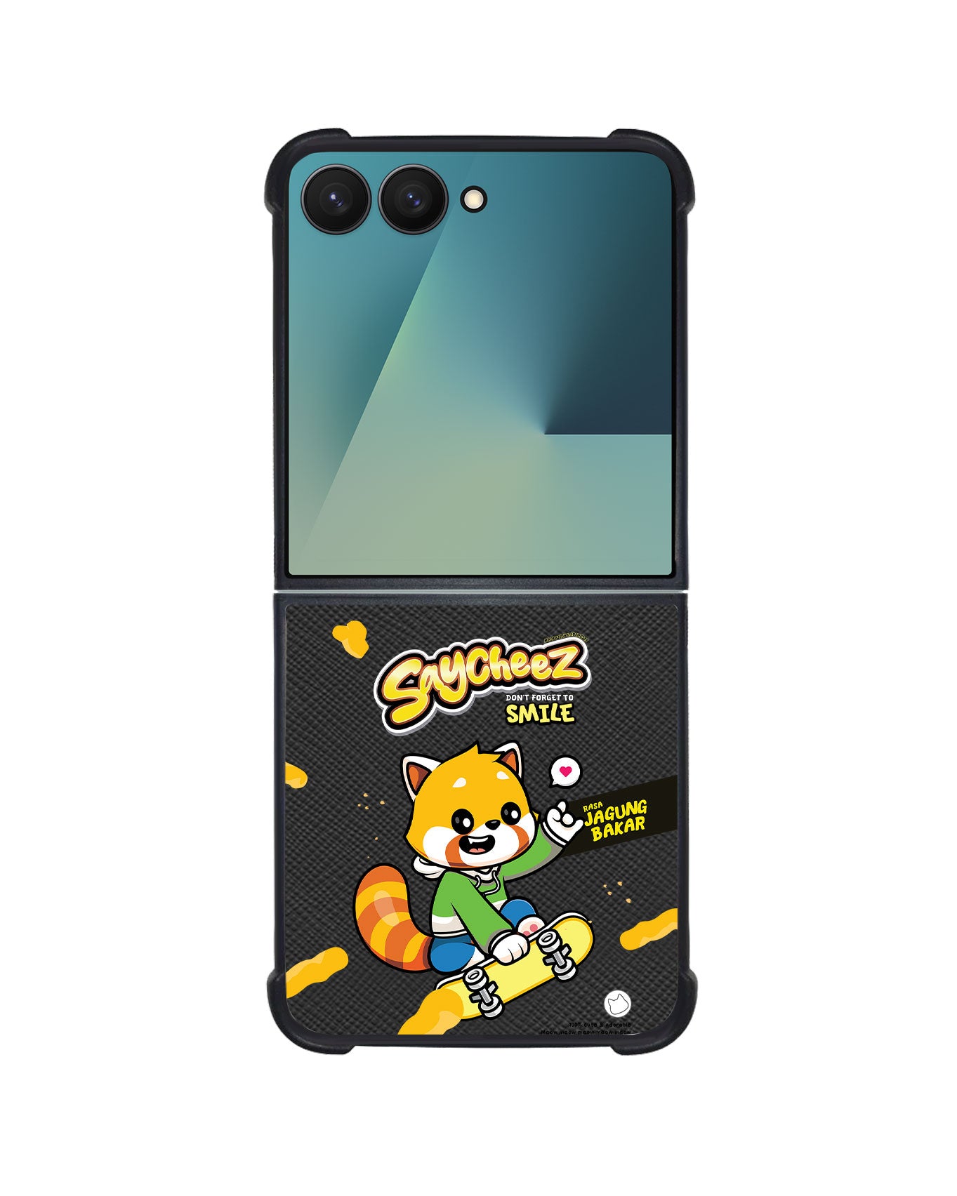 Android Flip / Fold Leather Grip - Saycheez