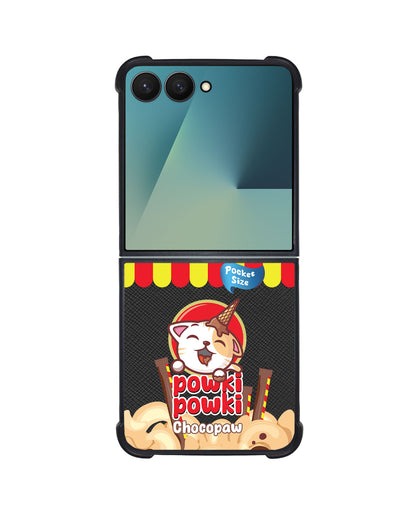 Android Flip / Fold Leather Grip - Powki Powki