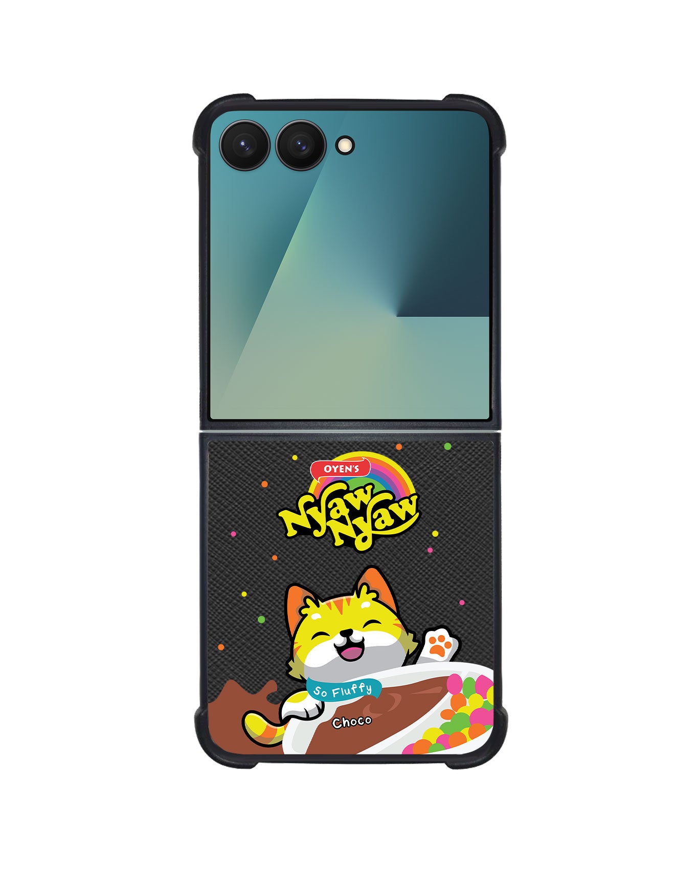 Android Flip / Fold Leather Grip - Nyaw Nyaw