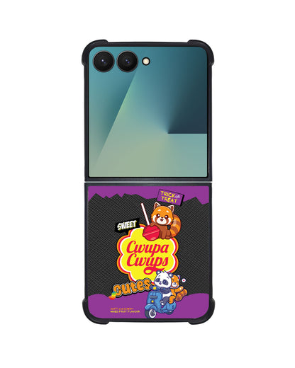 Android Flip / Fold Leather Grip - Cwupa Cwups