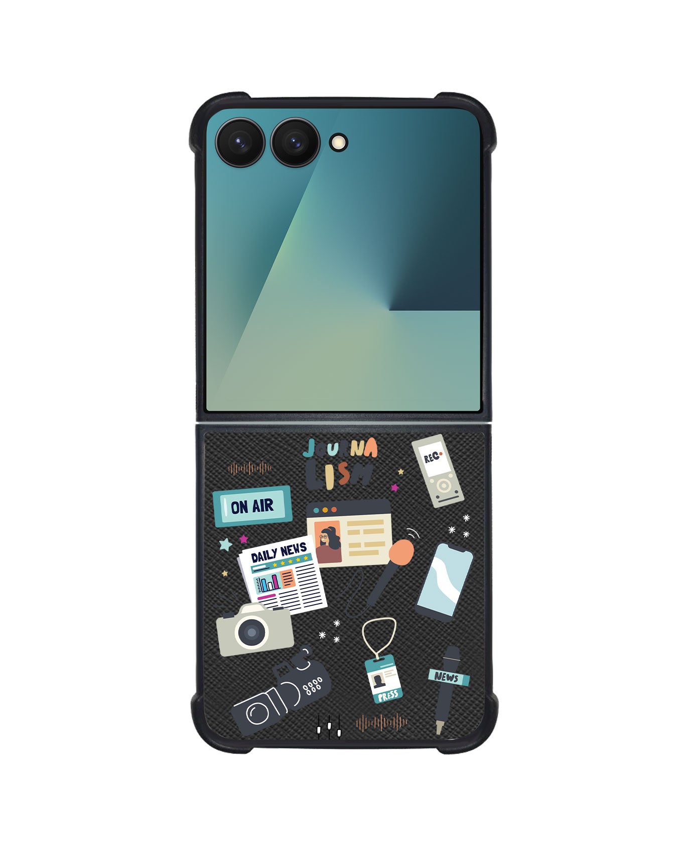 Android Flip / Fold Leather Grip - Journalism