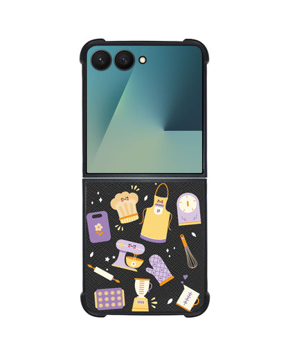 Android Flip / Fold Leather Grip - Chef or Baker