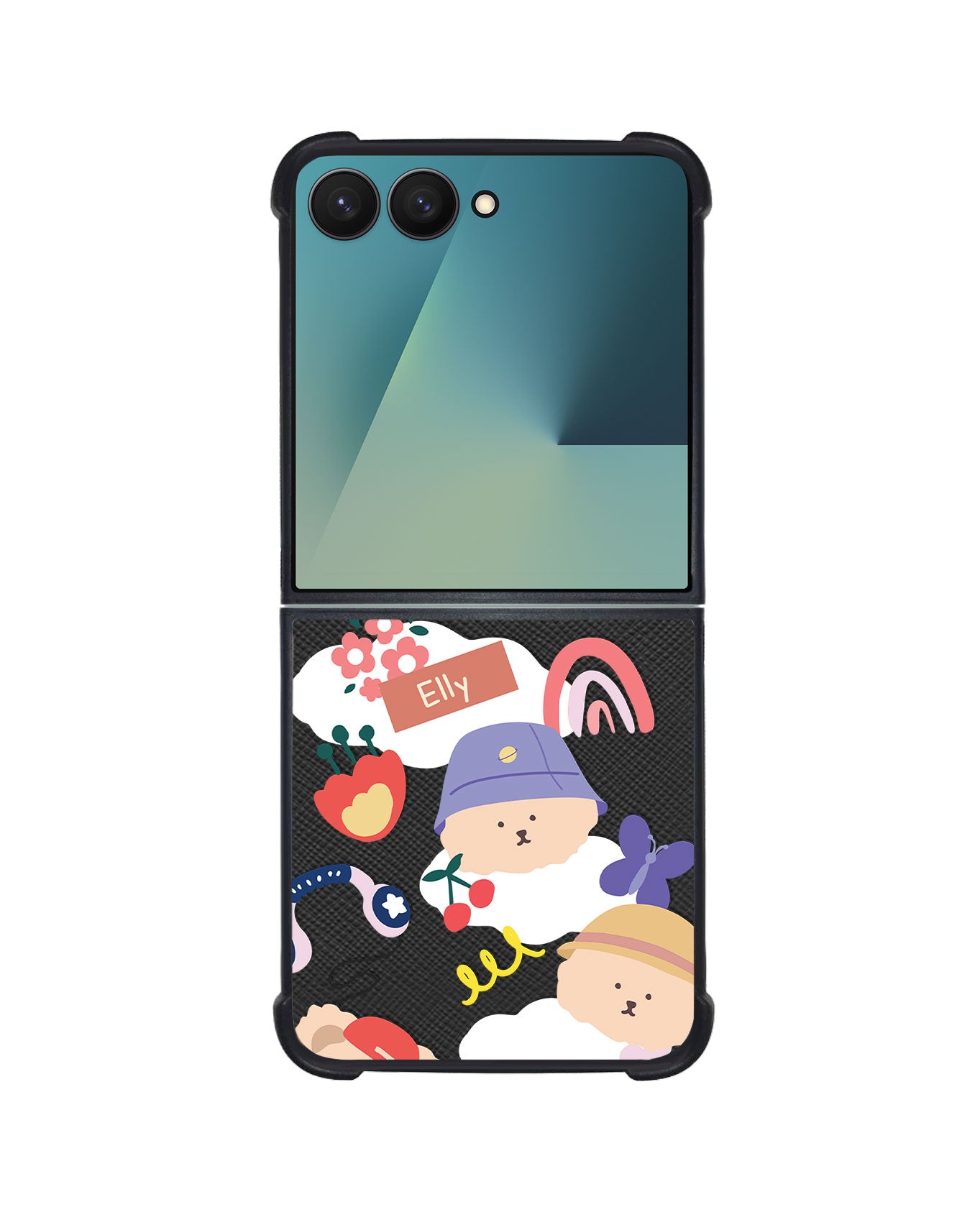 Android Flip / Fold Leather Grip - Bear in Style