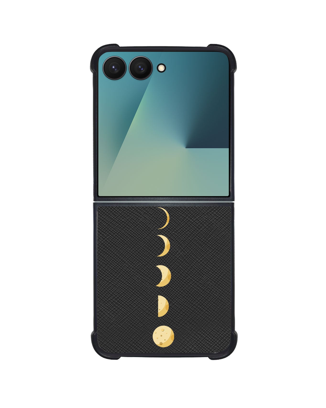 Android Flip / Fold Leather Grip - To The Moon