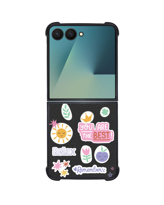 Android Flip / Fold Leather Grip - You are the Best 2.0