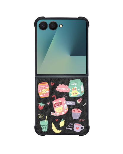 Android Flip / Fold Leather Grip - Sweet & Yummy