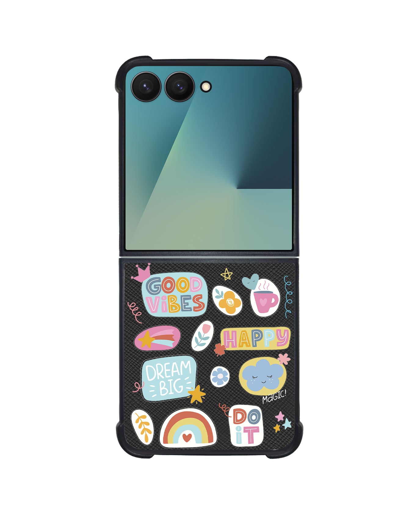 Android Flip / Fold Leather Grip - Good Day 2.0