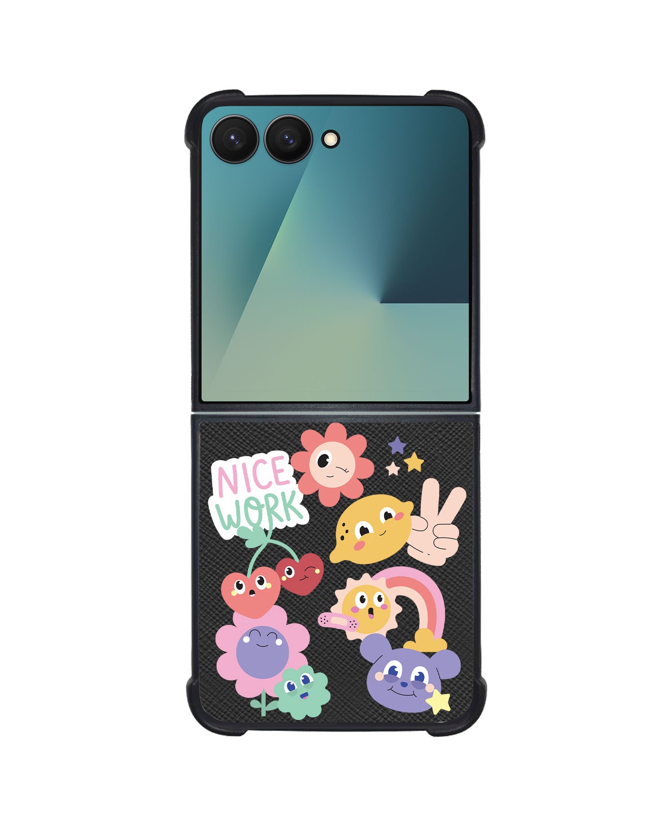 Android Flip / Fold Leather Grip - Garden Party