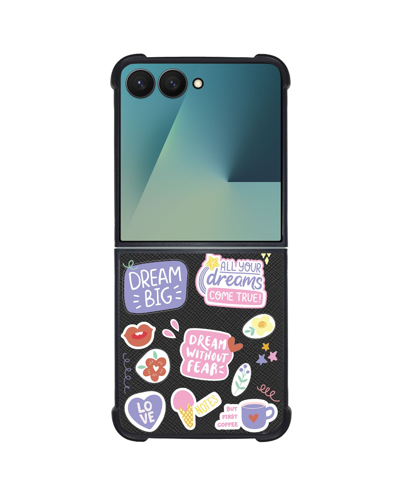 Android Flip / Fold Leather Grip - Dream Sticker Pack