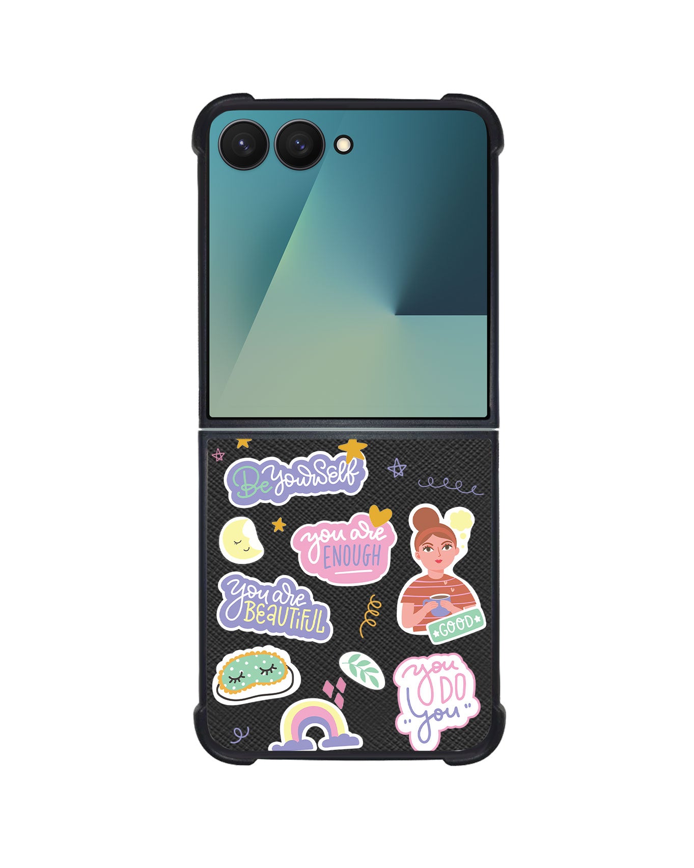 Android Flip / Fold Leather Grip - Be Yourself