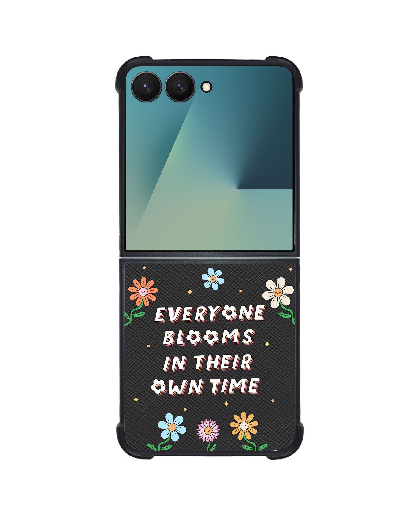 Android Flip / Fold Leather Grip - Blooms