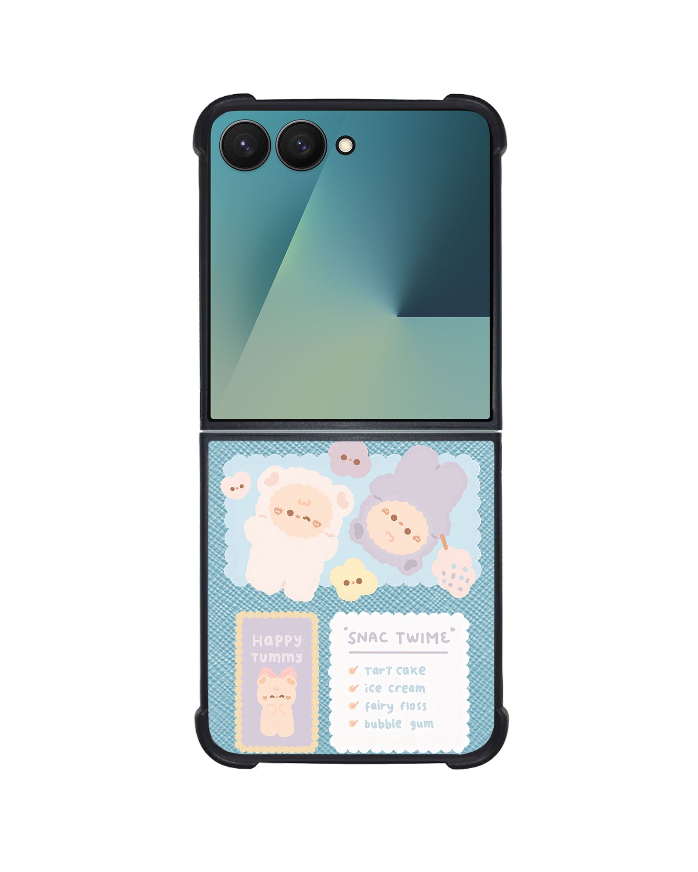 Android Flip / Fold Leather Grip - Sweets Heaven