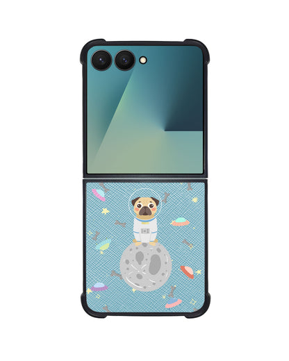 Android Flip / Fold Leather Grip - Pugstronaut