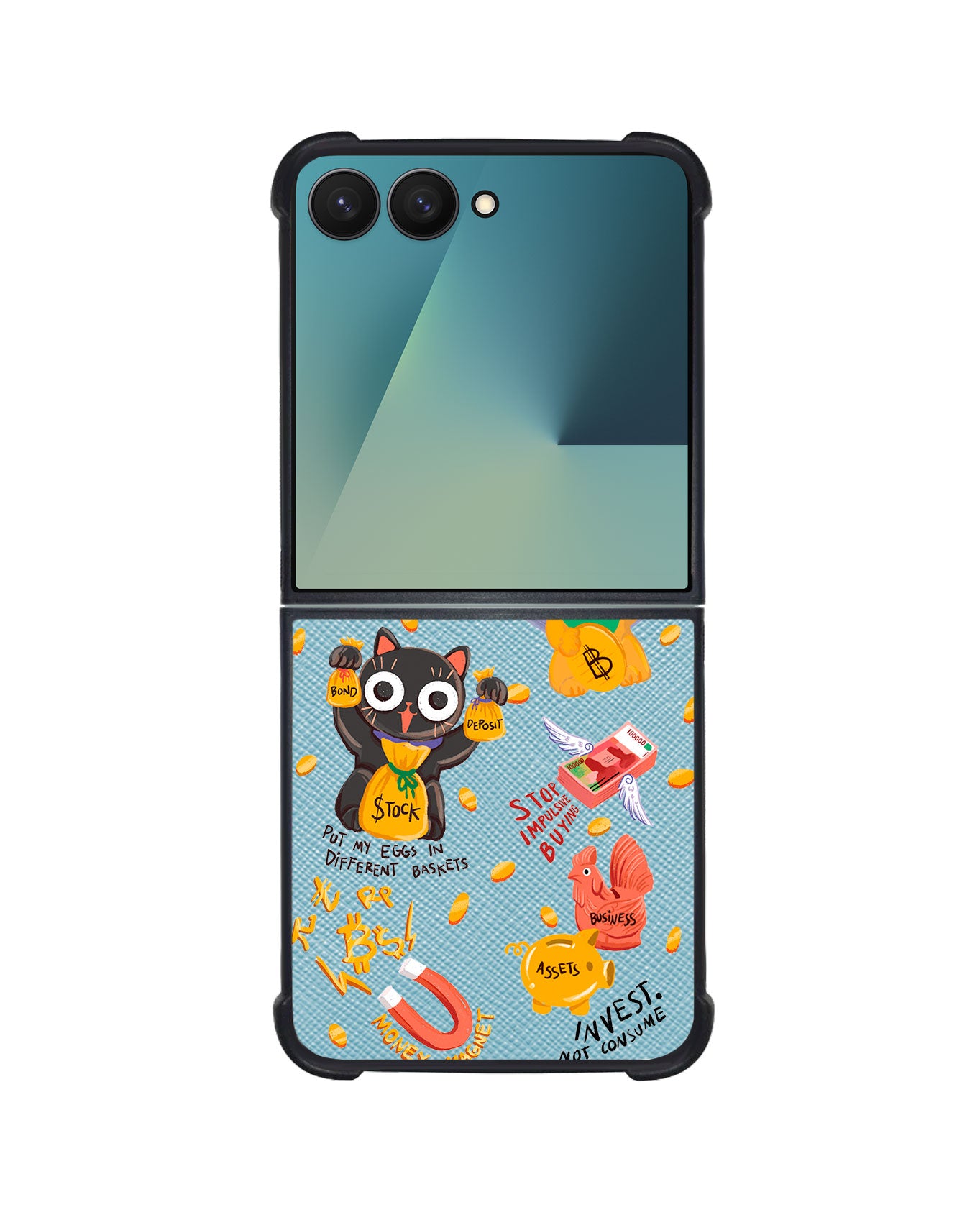 Android Flip / Fold Leather Grip - I Am... Money Magnet!!!