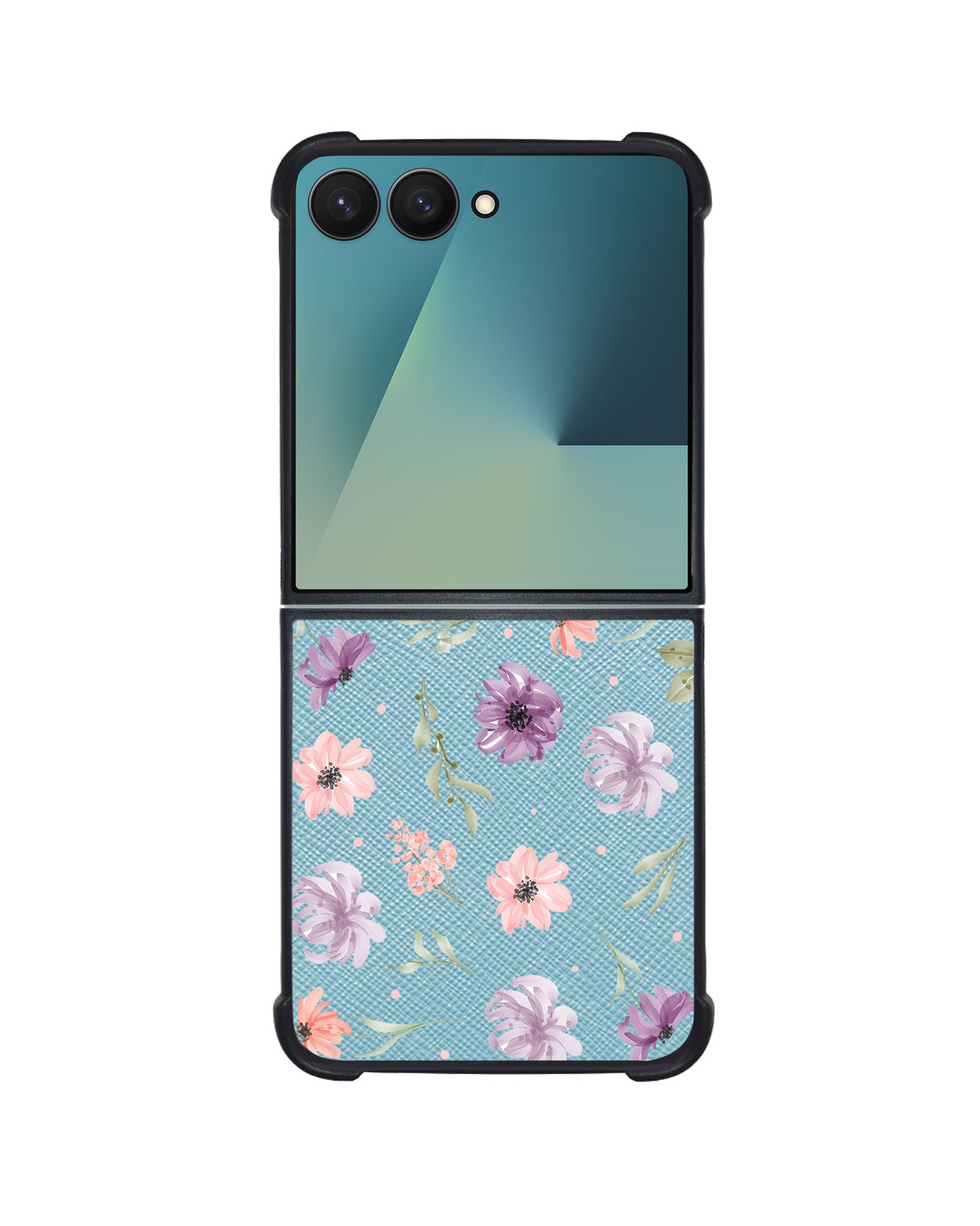 Android Flip / Fold Leather Grip - Botanical Garden 3.0
