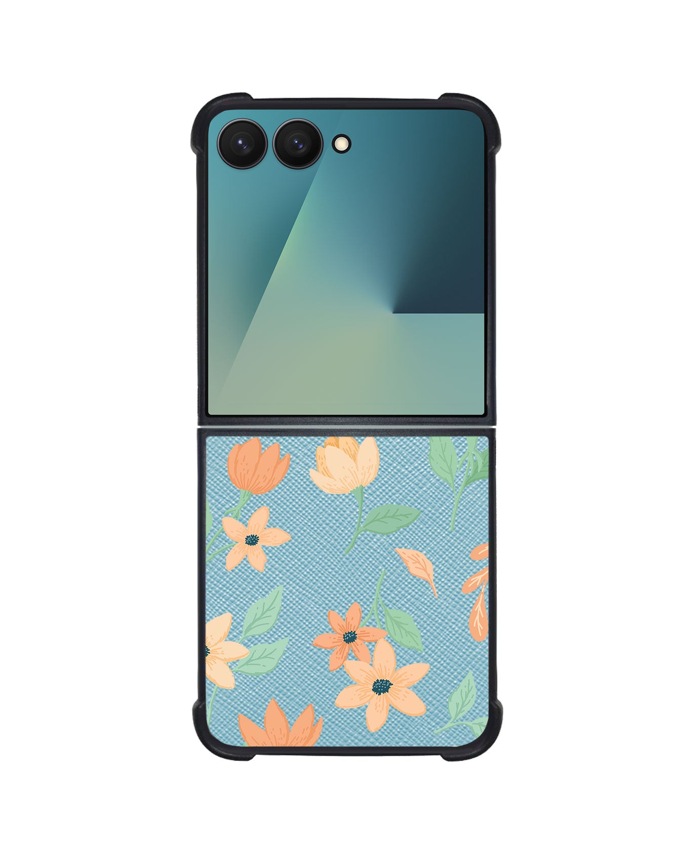 Android Flip / Fold Leather Grip - Birth Flower
