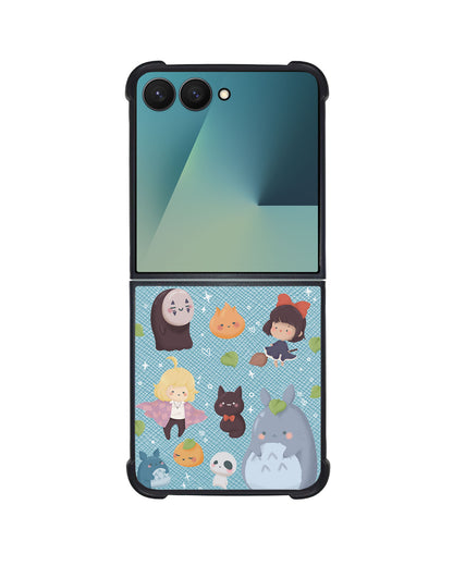 Android Flip / Fold Leather Grip - Ghibli