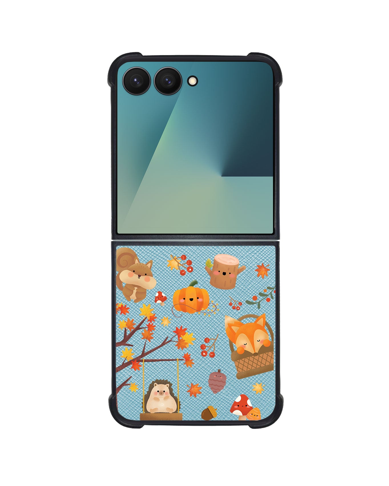 Android Flip / Fold Leather Grip - Autumn