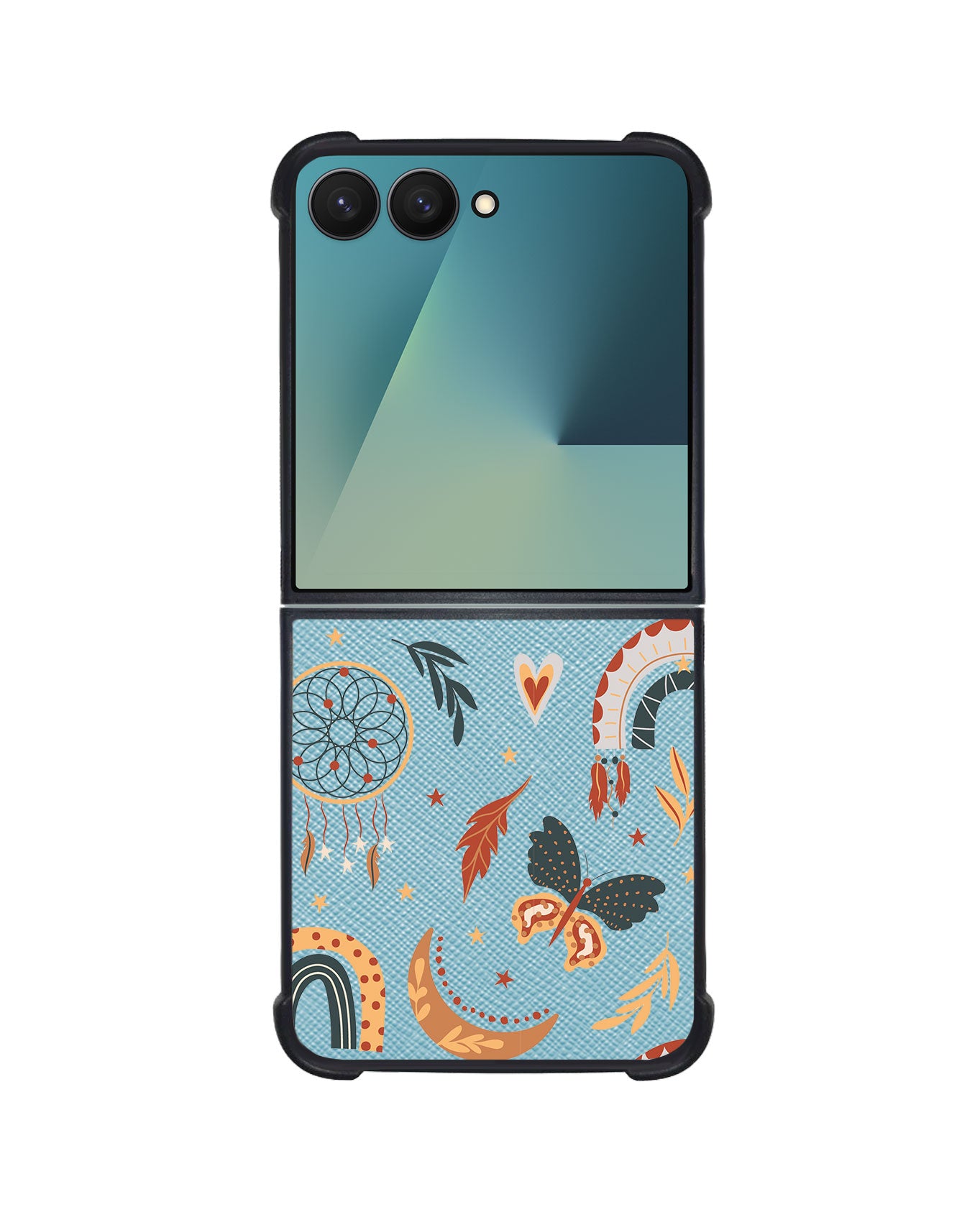 Android Flip / Fold Leather Grip - Boho 3.0