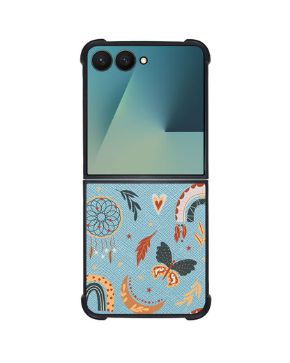 Android Flip / Fold Leather Grip - Boho 3.0
