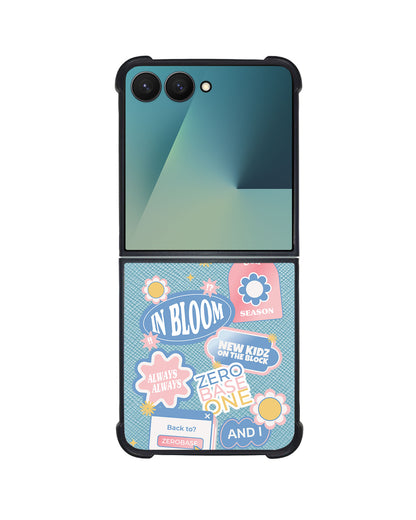 Android Flip / Fold Leather Grip - Zerobaseone Song Sticker Pack