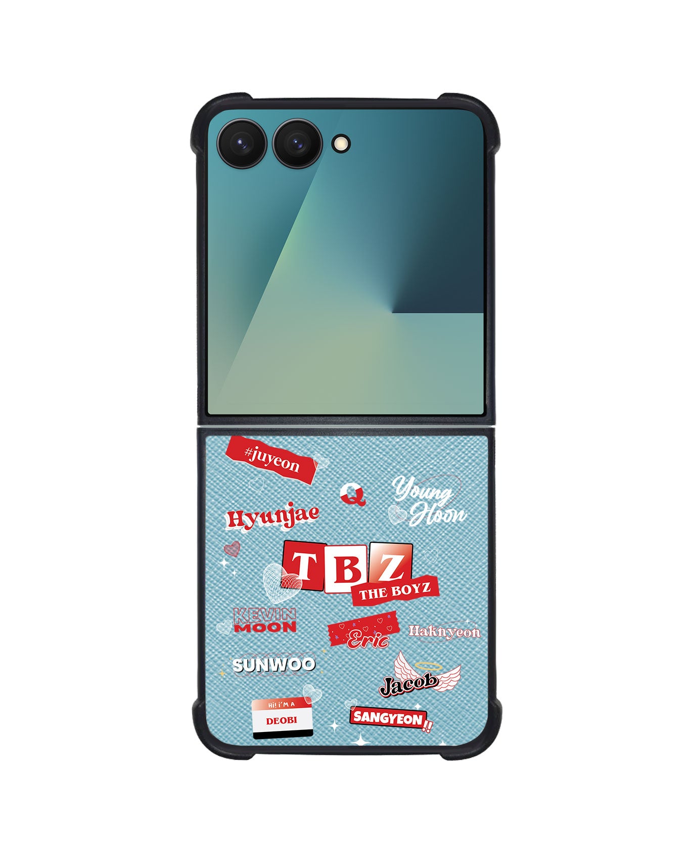 Android Flip / Fold Leather Grip - The Boyz Members