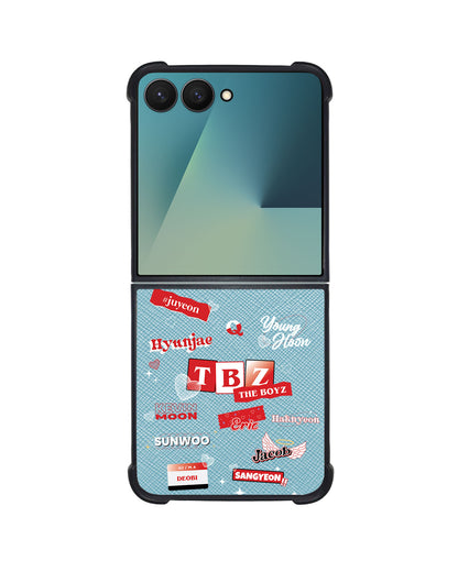 Android Flip / Fold Leather Grip - The Boyz Members