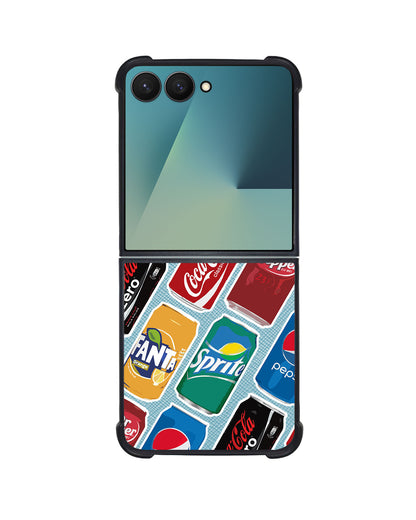 Android Flip / Fold Leather Grip - Soda