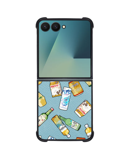 Android Flip / Fold Leather Grip - K-Drinks