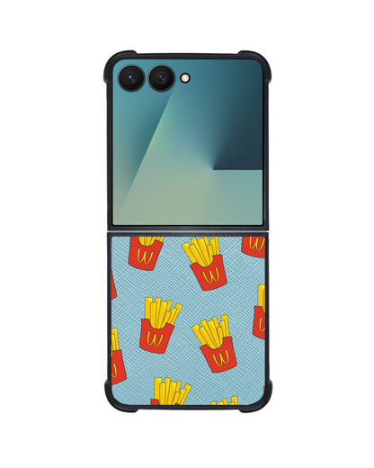 Android Flip / Fold Leather Grip - Fries 1.0