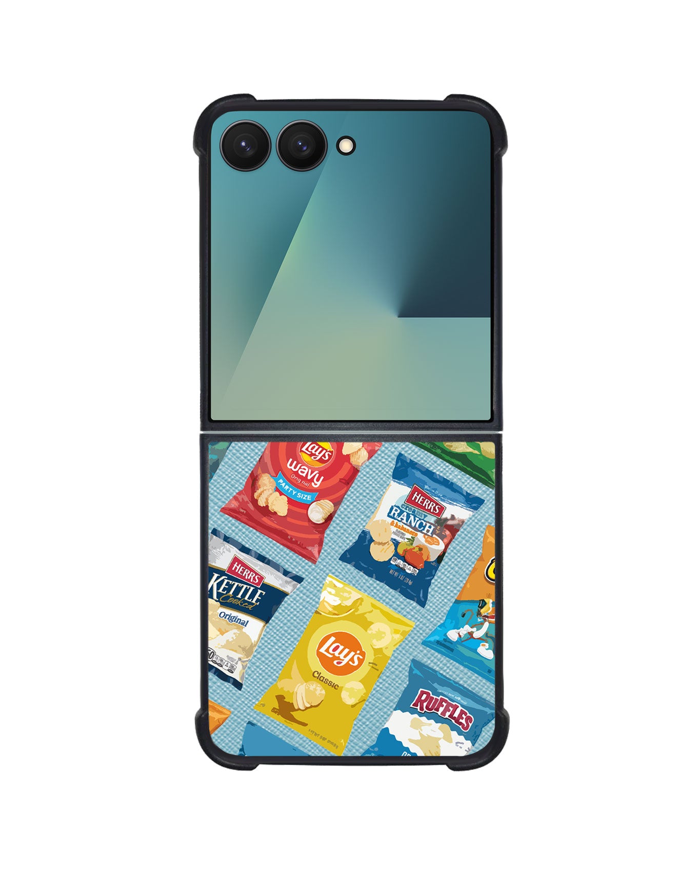 Android Flip / Fold Leather Grip - Crisps