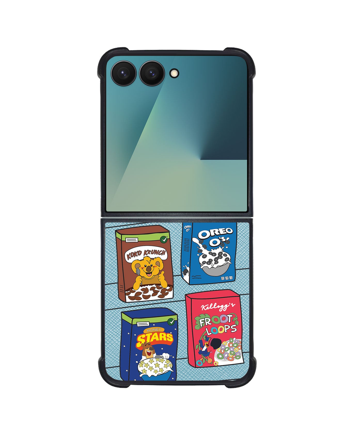 Android Flip / Fold Leather Grip - Cereal Boxes 1.0