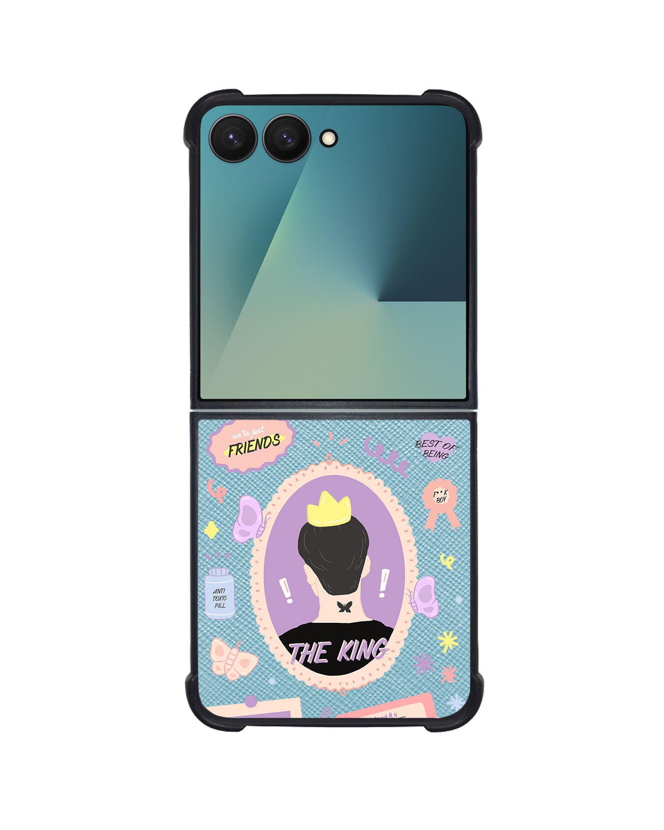 Android Flip / Fold Leather Grip - Nabi