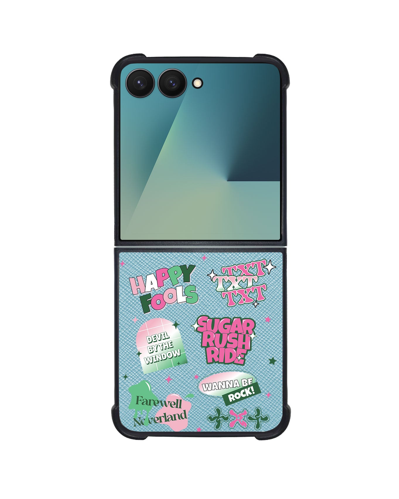 Android Flip / Fold Leather Grip - TXT Temtation