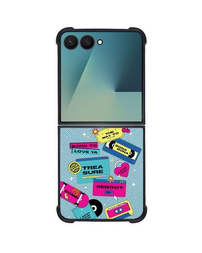 Android Flip / Fold Leather Grip - Treasure Reboot