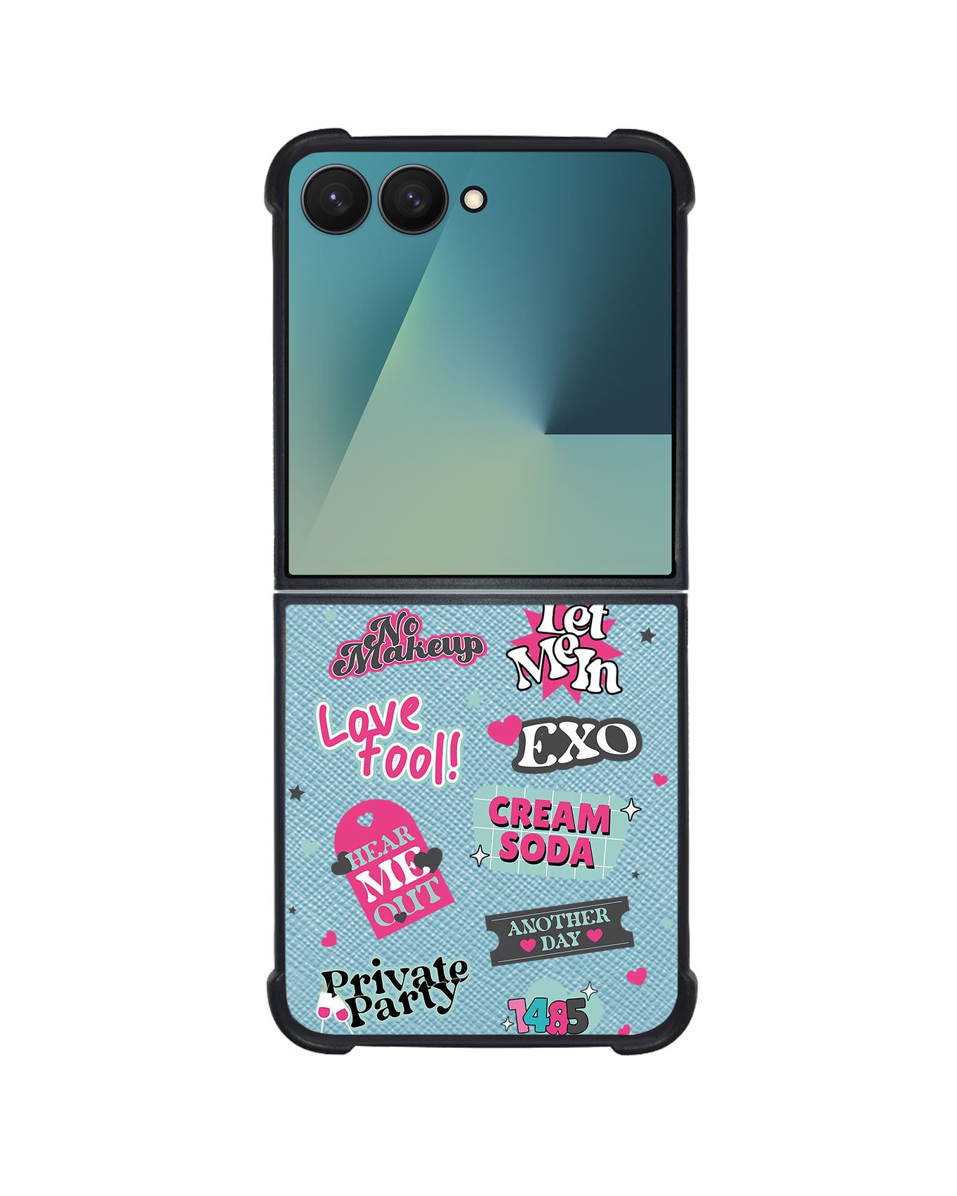 Android Flip / Fold Leather Grip - EXO Cream Soda