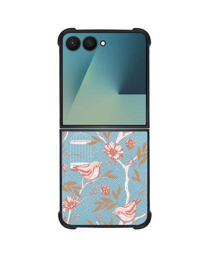 Android Flip / Fold Leather Grip - Lovebird 14.0