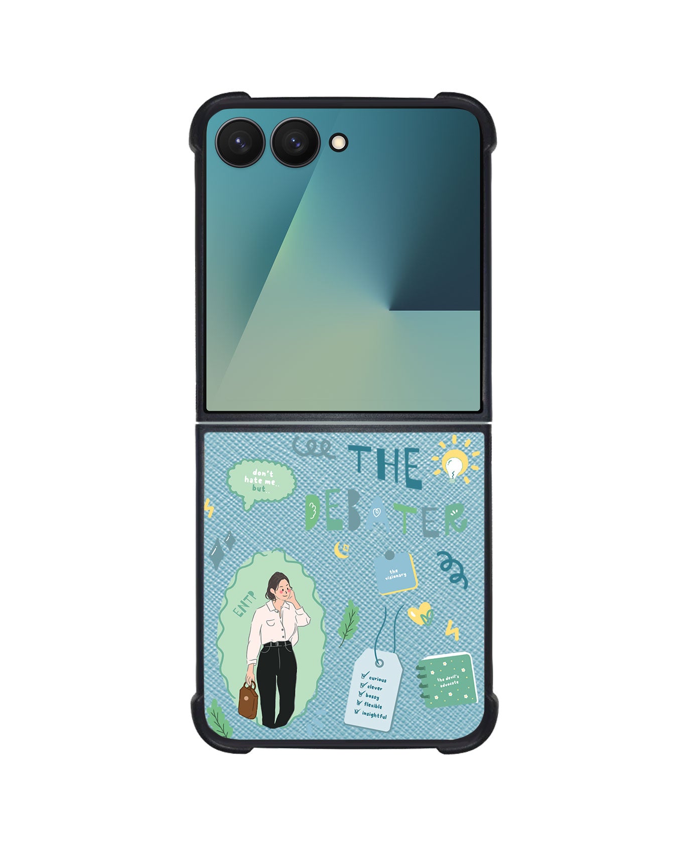 Android Flip / Fold Leather Grip - ENTP