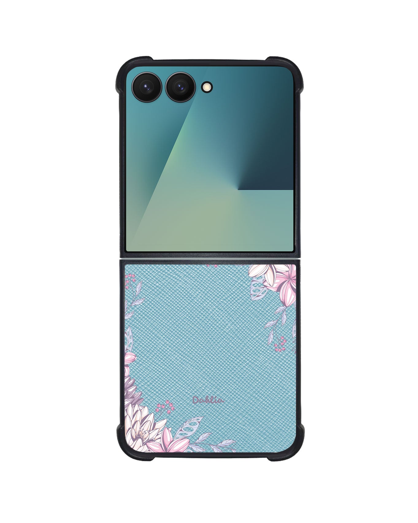 Android Flip / Fold Leather Grip - Dahlia