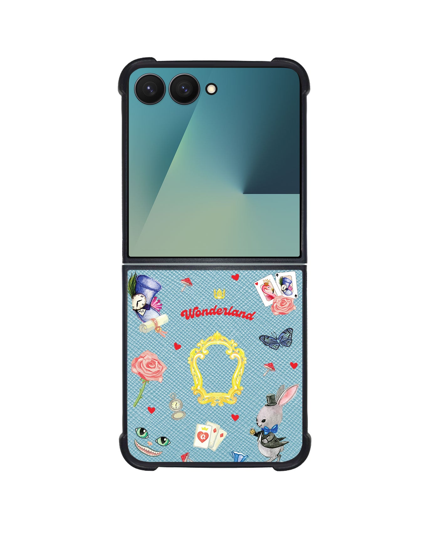 Android Flip / Fold Leather Grip - Wonderland
