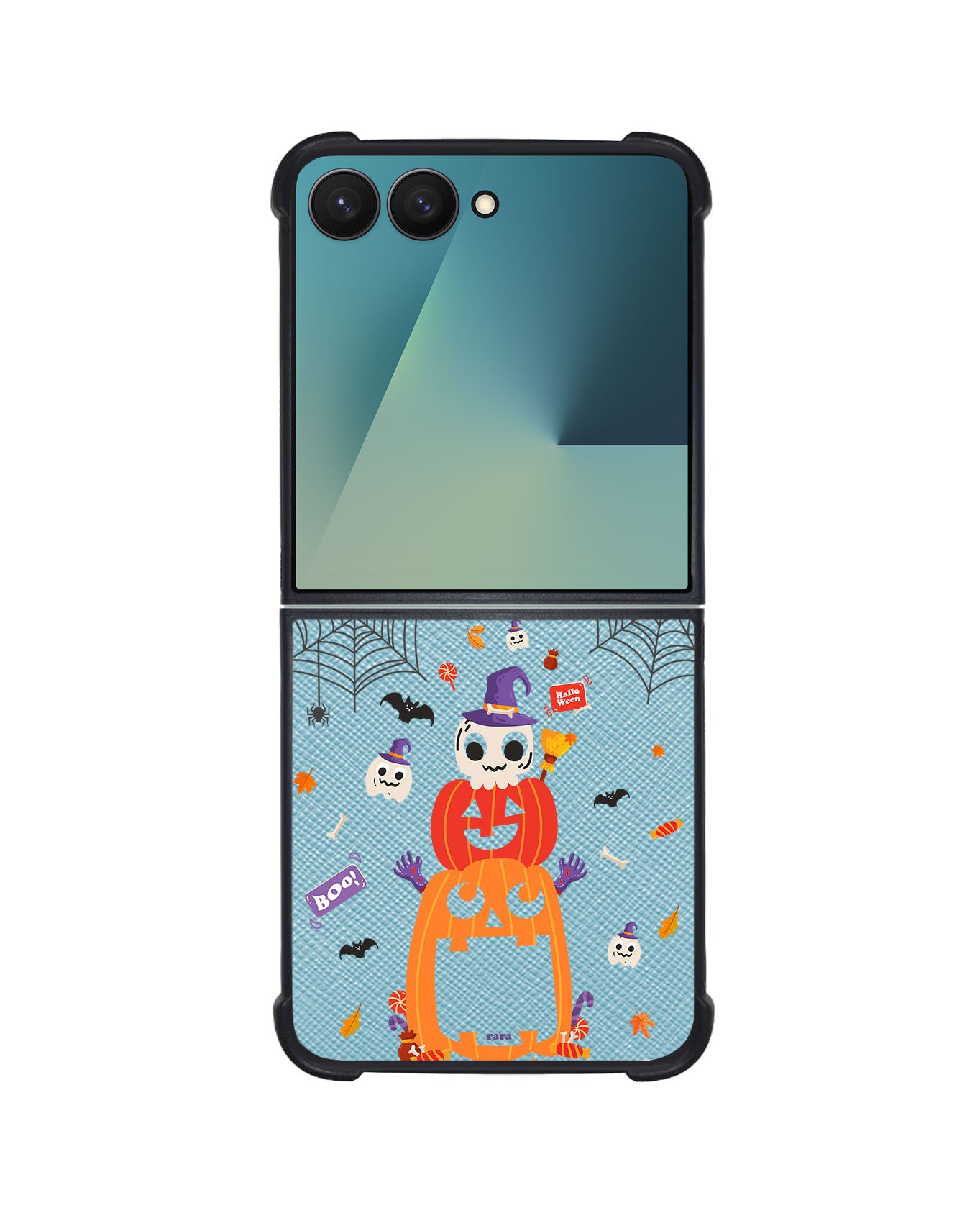 Android Flip / Fold Leather Grip - Halloween