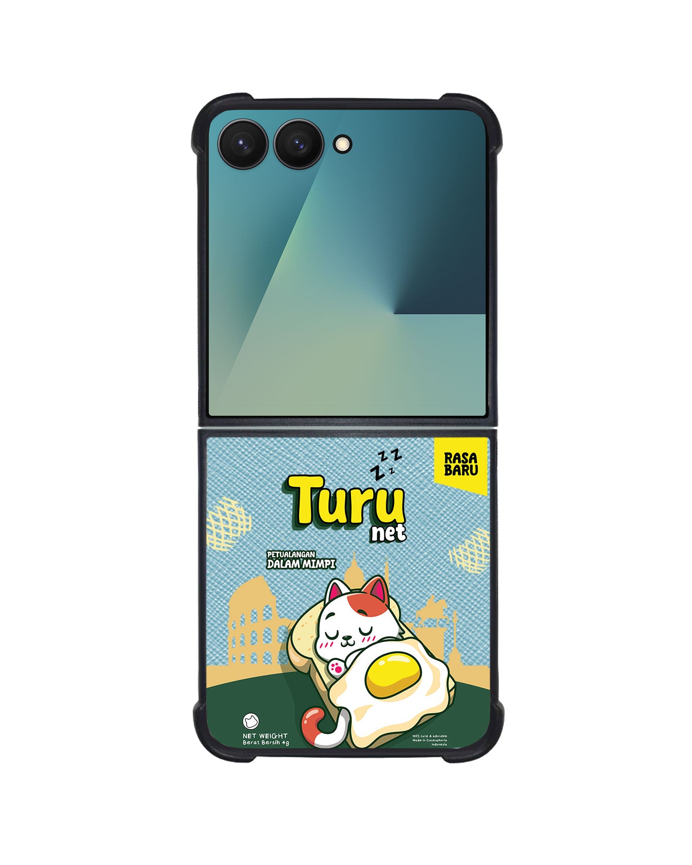 Android Flip / Fold Leather Grip - Turu