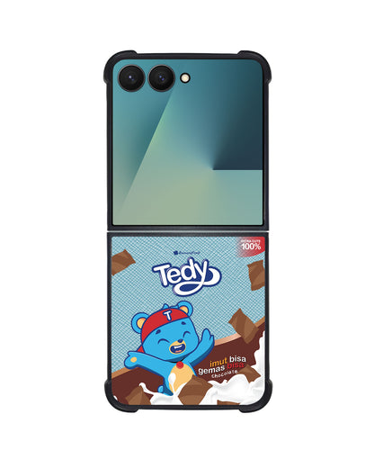 Android Flip / Fold Leather Grip - Tedy