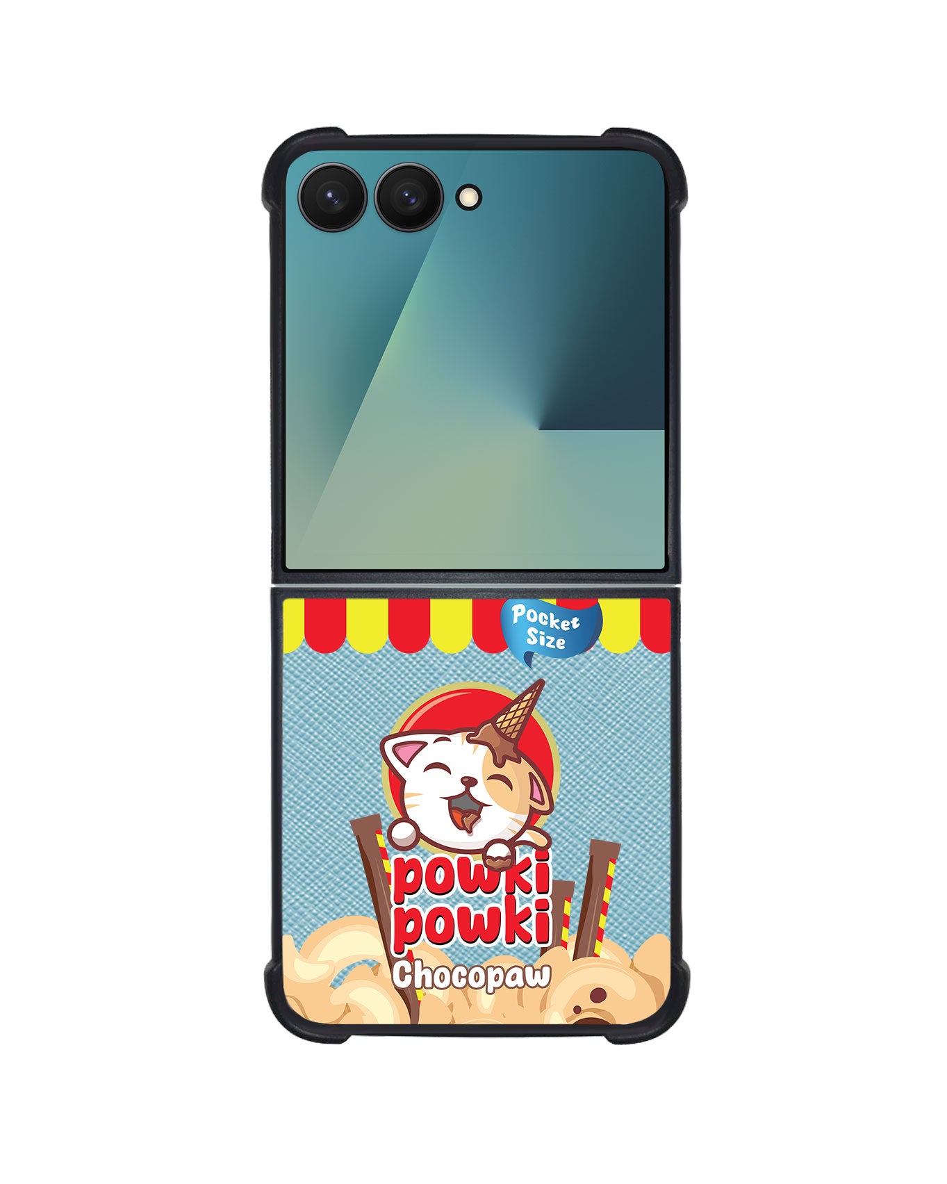 Android Flip / Fold Leather Grip - Powki Powki