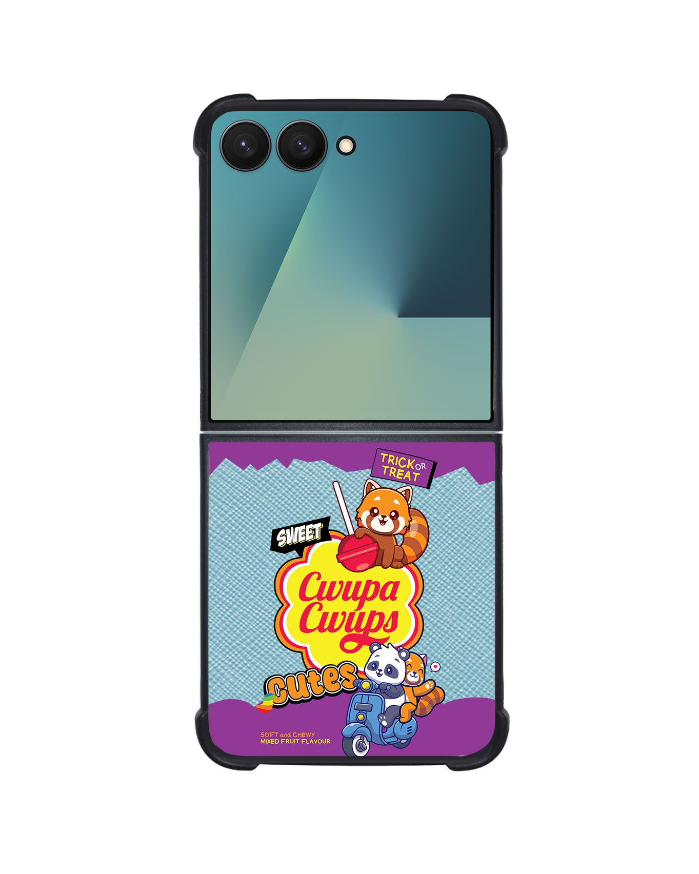 Android Flip / Fold Leather Grip - Cwupa Cwups