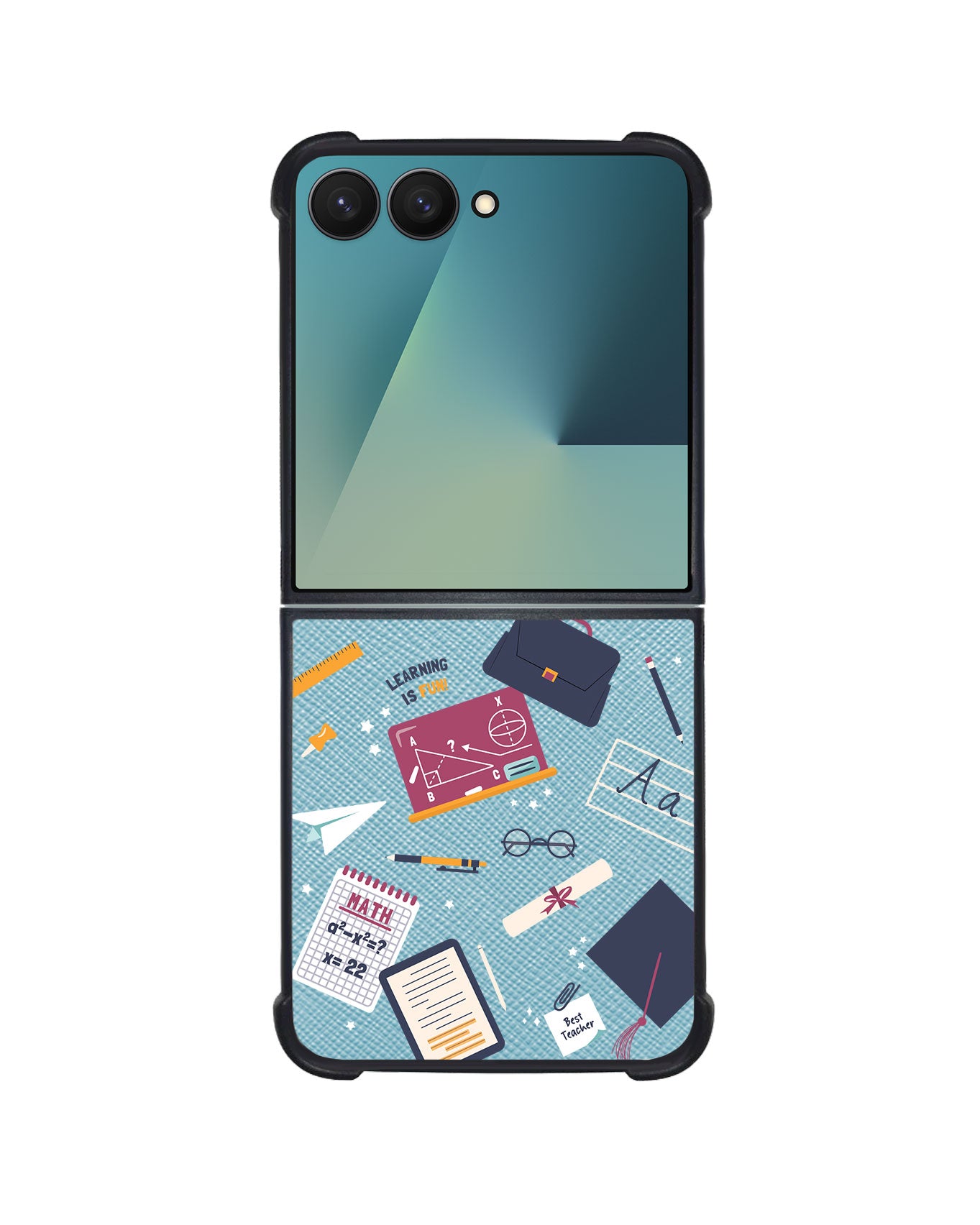 Android Flip / Fold Leather Grip - Teacher